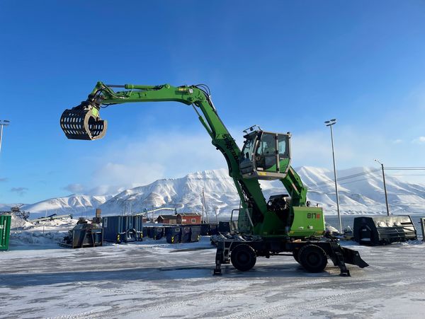 SENNEBOGEN 817 E Recycling at Spitzbergen SENNEBOGEN 817 E Recycling at Spitzbergen