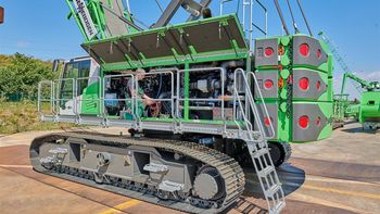 SENNEBOGEN 6100 E Duty cycle crane Dragline Hydro duty cycle crane Safety - Walkways