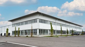 SENNEBOGEN spare parts, construction of the new Customer Service Center, state-of-the-art spare parts warehouse SENNEBOGEN spare parts, construction of the new Customer Service Center, state-of-the-art spare parts warehouse