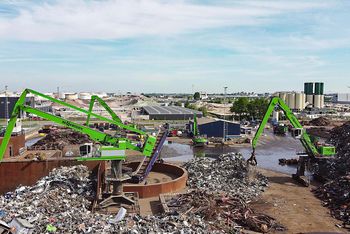 EMR Group: Setzt auf SENNEBOGEN Umschlagmaschinen