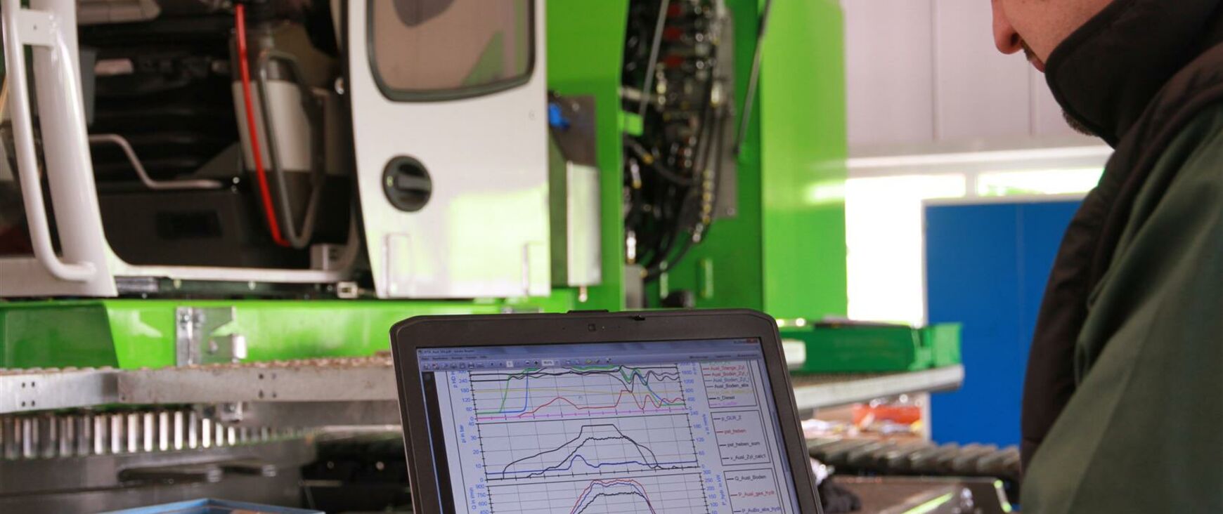 SENNEBOGEN Trial Test Inspection