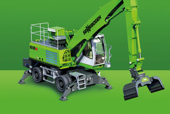 SENNEBOGEN 818 Electric material handler for economical handling operation 