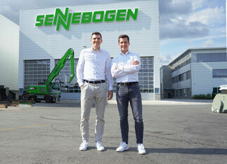 Anton (left) and Sebastian Sennebogen