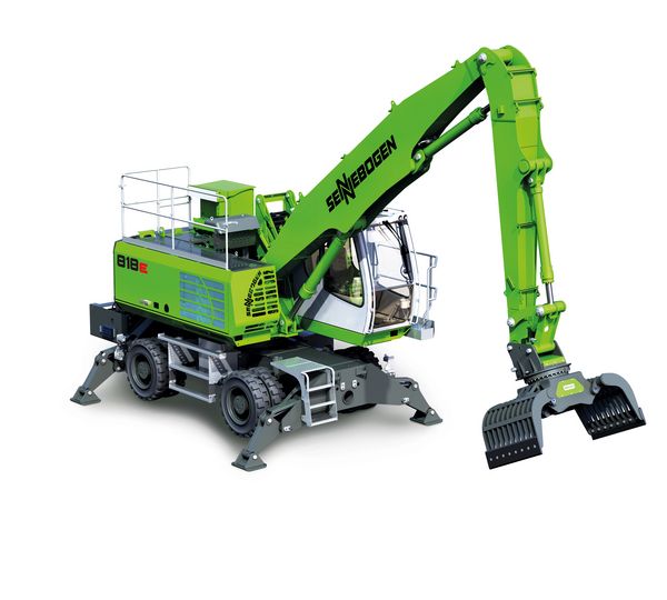 Download (RGB 300 dpi) SENNEBOGEN 818 Electric excavator for economical handling operation