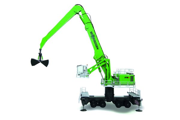 SENNEBOGEN 6113 und 875 Maßstabsmodelle neu zur bauma 