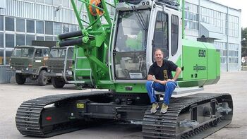 Seilbagger SENNEBOGEN 630 E Raupe Standsicherheit Gewinnungsindustrie Braunkohle