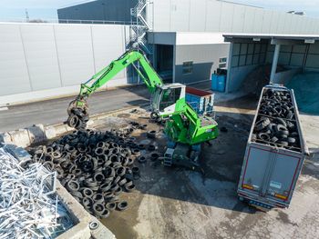 SENNEBOGEN 822 G, material handler for recycling contractor SENNEBOGEN 822 G, material handler for recycling contractor