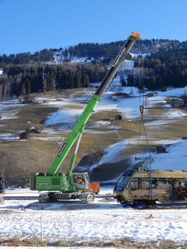 SENNEBOGEN telescopic crane 673