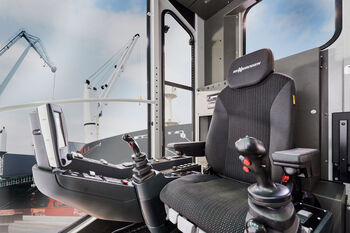 Operator's cab_SENNEBOGEN Portcab_Large-capacity cabin for port use