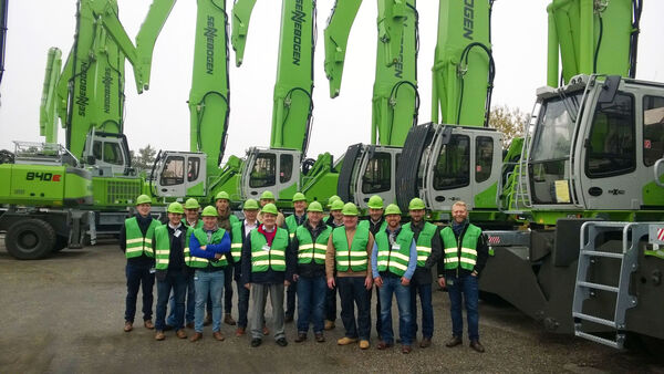 Neuer Händler für Recycling und Holz: Molson Group SENNEBOGEN