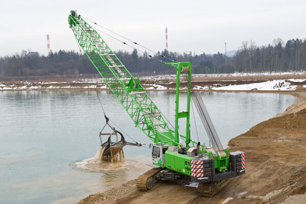 SENNEBOGEN 6130 HD Seilbagger Raupe Raupenunterwagen Gewinnungsindustrie