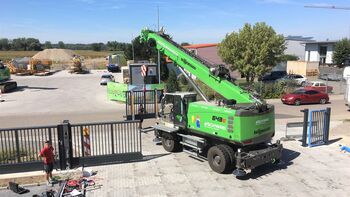 SENNEBOGEN compact 643 E Telecrane / Telescopic crane for construction sites