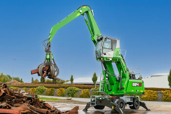 824 G Material Handler For Recycling Scrap Sennebogen
