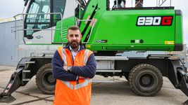 SENNEBOGEN 830G - Schrottplatz