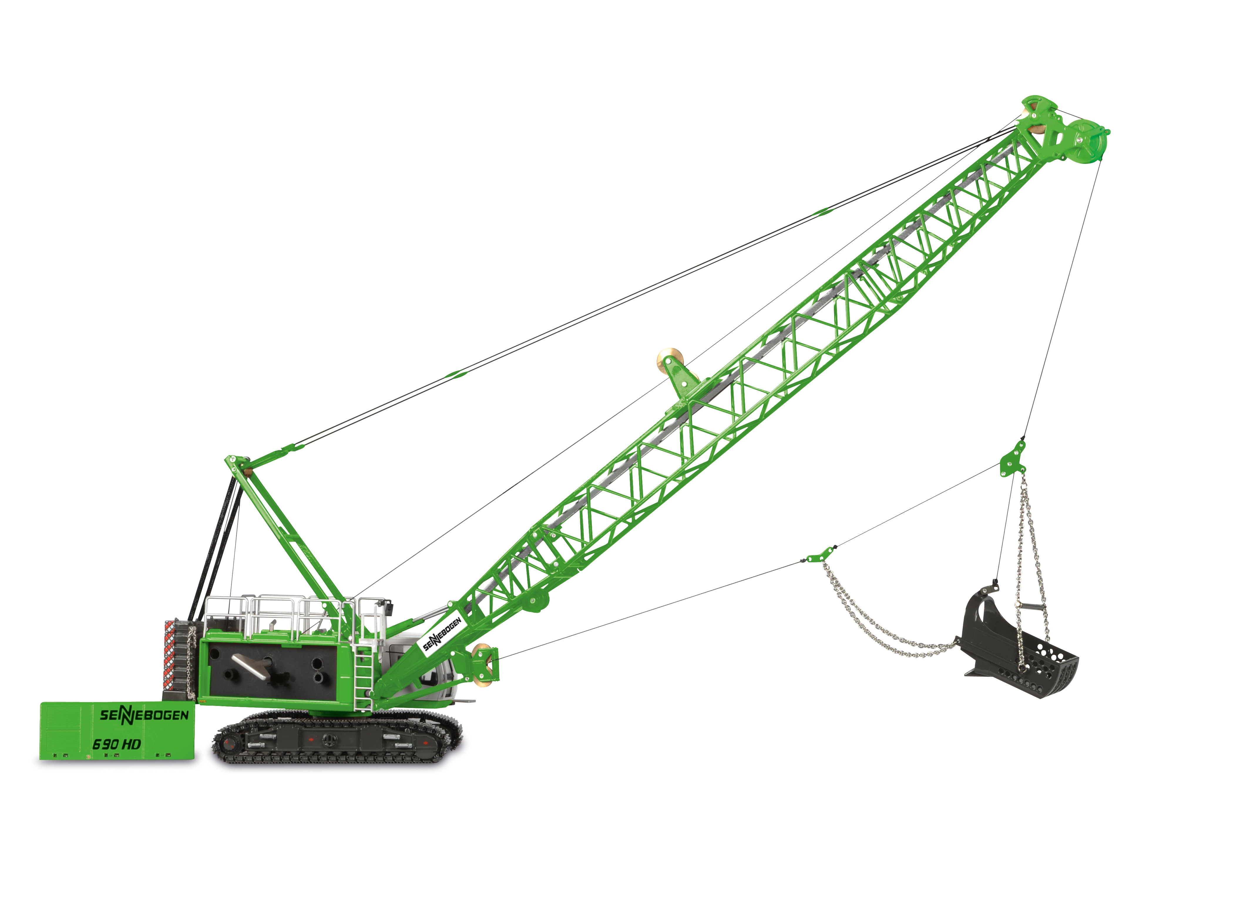 SENNEBOGEN Duty Cycle Crane 690 HD with dragline bucket