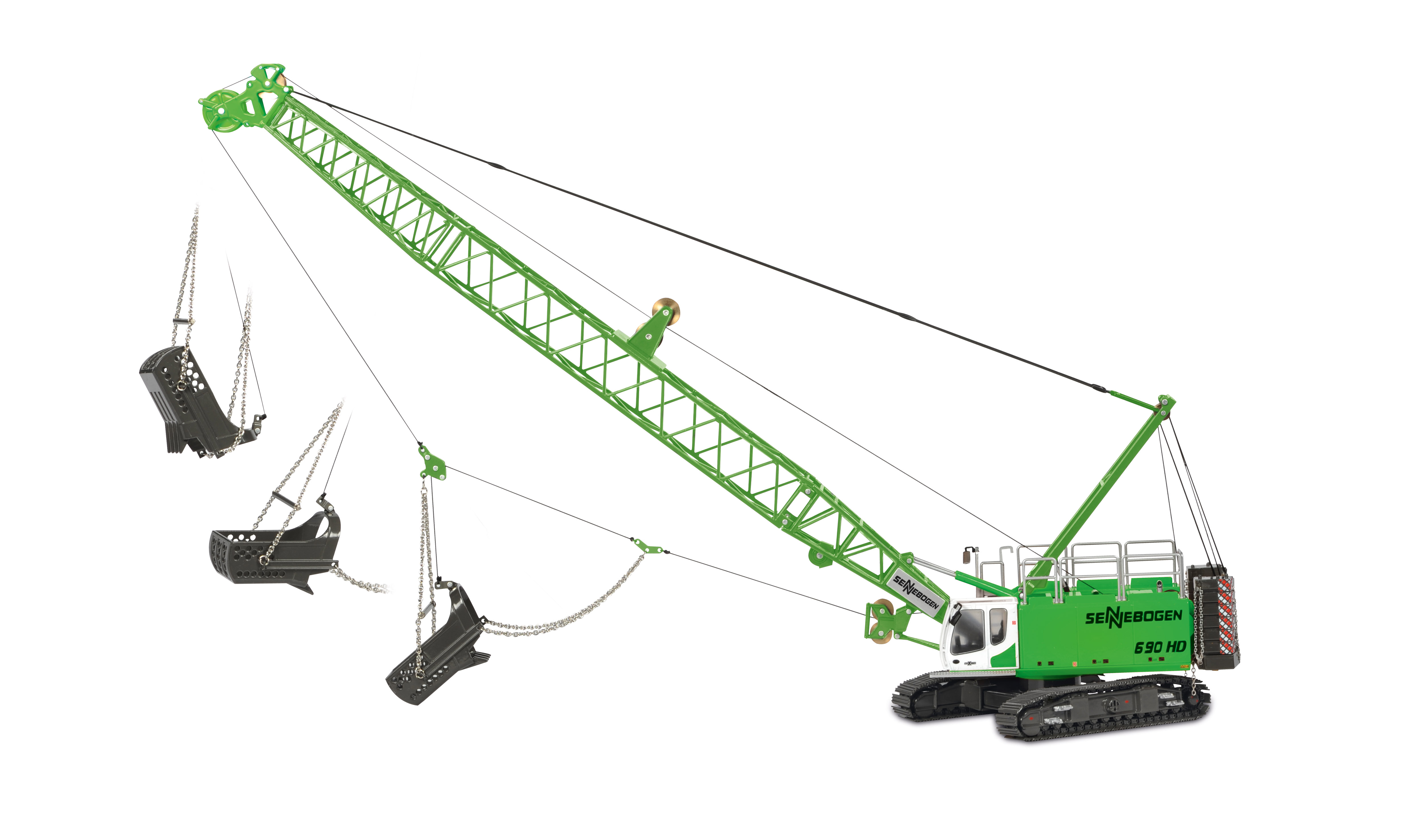 SENNEBOGEN Duty Cycle Crane 690 HD with dragline bucket