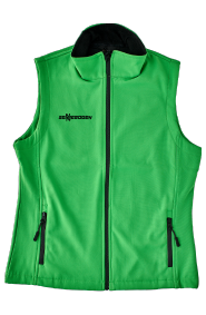 Soft-Shell-Weste-gr-n_vorne SENNEBOGEN Soft Shell Weste Damen oder Herren