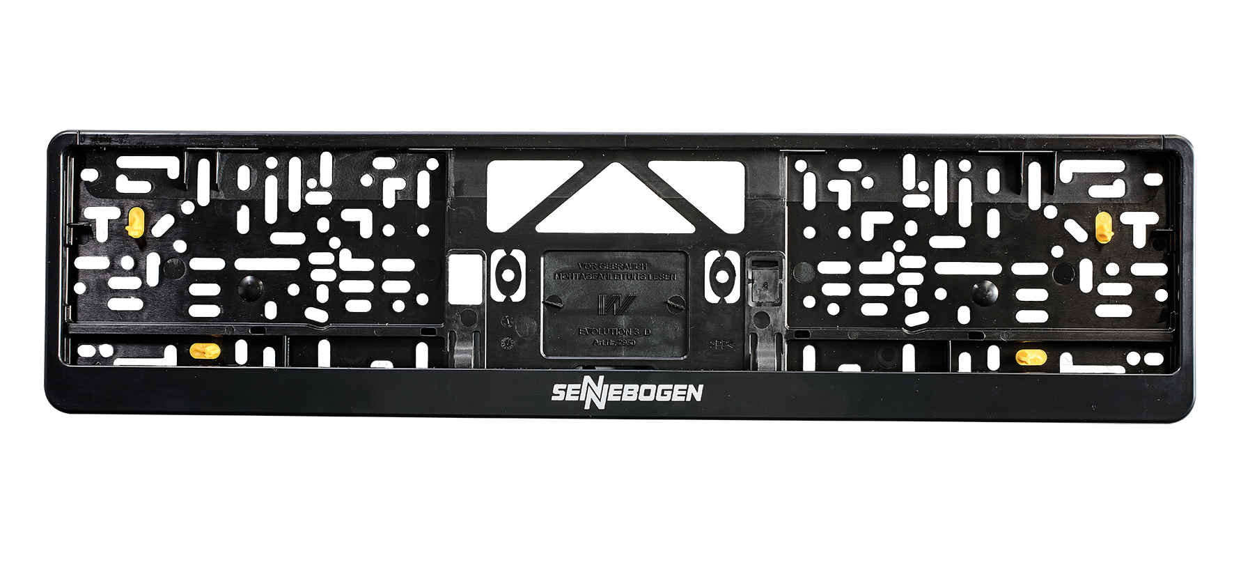 SENNEBOGEN Licence plate holder