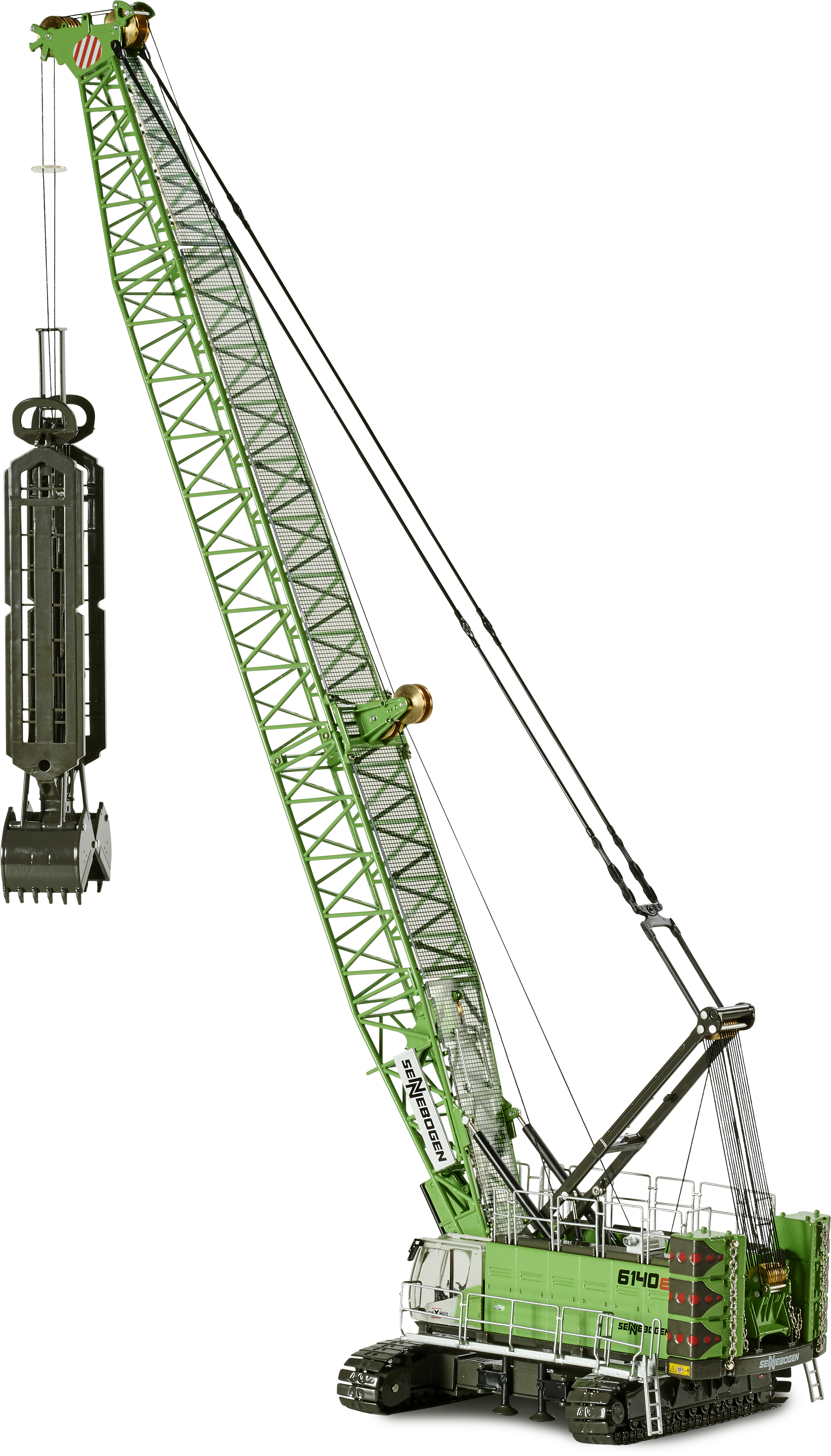 SENNEBOGEN Duty Cycle 6140 HD with diaphragm wall grab